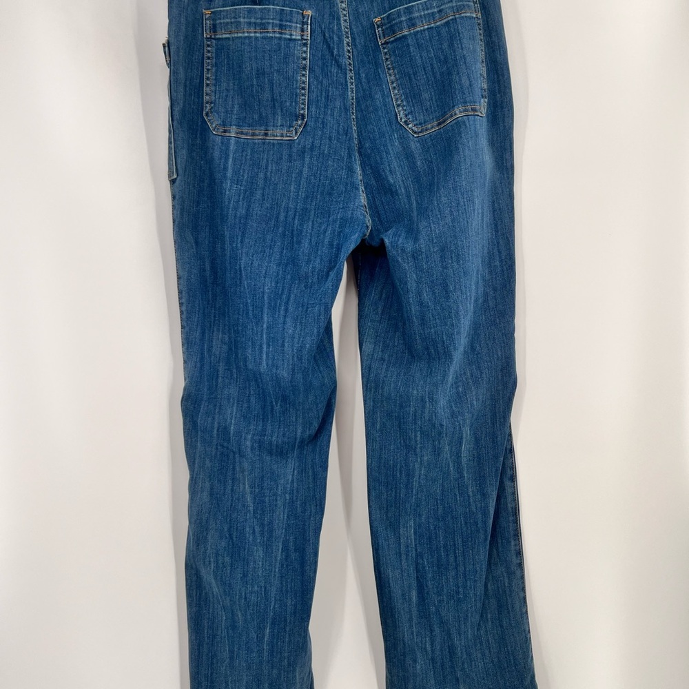 Judy Blue High Waist Elastic Waist Vintage Straight Leg Jeans Size 15/32 - Picture 2 of 9